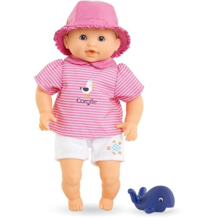Poupon - COROLLE - Havsbadbaby Océane - 30 cm - badleksak - från 18 månader