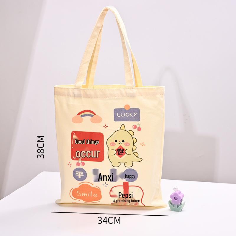 Customized Logo Canvas Shopping Bag - Durable, Eco-friendly, and Ideal for Promotions