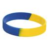 10Pcs Ukrainian Rubber Bracelets Ukraine Wristband for Sports Fan Supporter Men Women