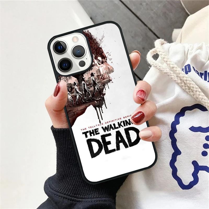 Daryl Dixon Wings Zombie Phone Case For iPhone 17 Air 15 16 Cover  11 13 14 Pro Max 12 Plus Max Fundas