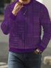 Round Neck Long Sleeve Sweatshirt Men's Spring and Autumn Fashion Round Neck Sweatshirt