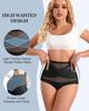 Women's High Waisted Underwear Slimming Shapewear Full Coverage Compression Briefs Postpartum Tummy Control Panties Waist Trainer Body Shaper