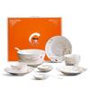 Tang Hui Qiu Si 18-Piece Bone China Dinnerware Set