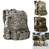Large Capacity 65l Outdoor Military Tactical Sportbag With Multipockets And Breathable Padding Shoulder Straps