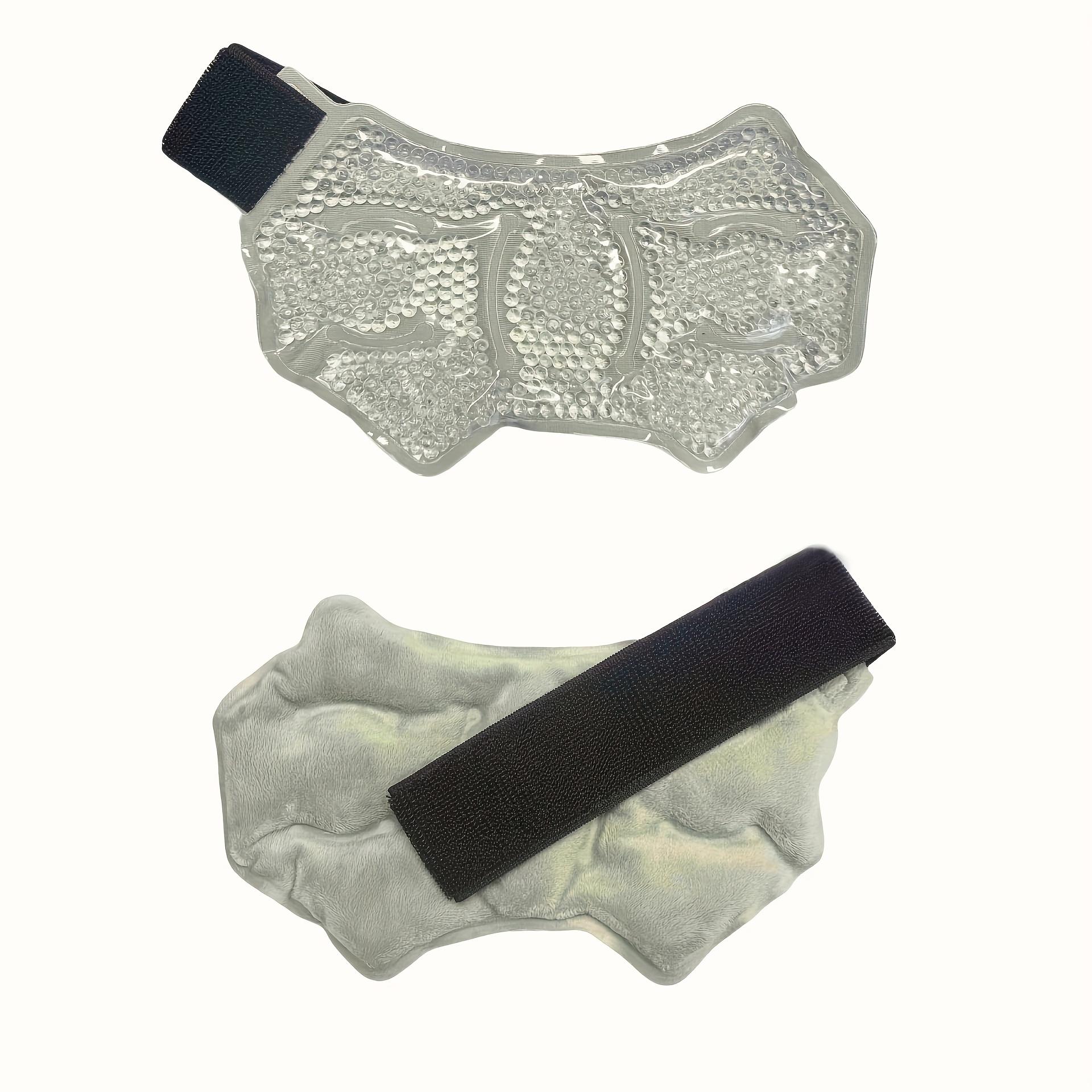 

[Hot Cold Ice Gel Pack] 1pc Sport Foot Ice Wrap, Hot Cold Ice Gel Pack with Adjustable Brace for Ankle, Knee,Arm, Microwaveable,Freezable and Reusable 1PC