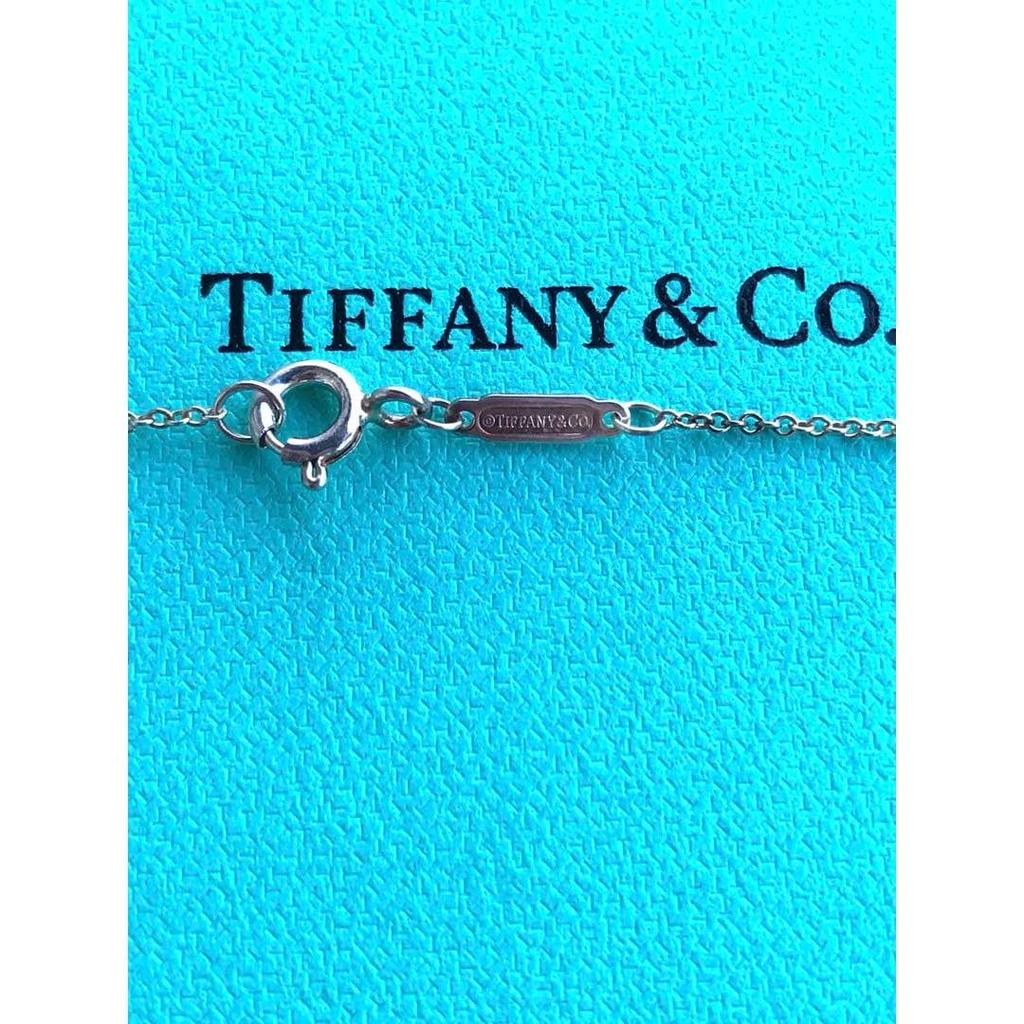 Good Condition Return to Tiffany Double Heart Necklace Pink 1P Diamond