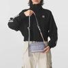 New MLB Boston Red Sox Old Flower Series Polyester Crossbody Bags Women's Gray 3ACRM045N-43GRL