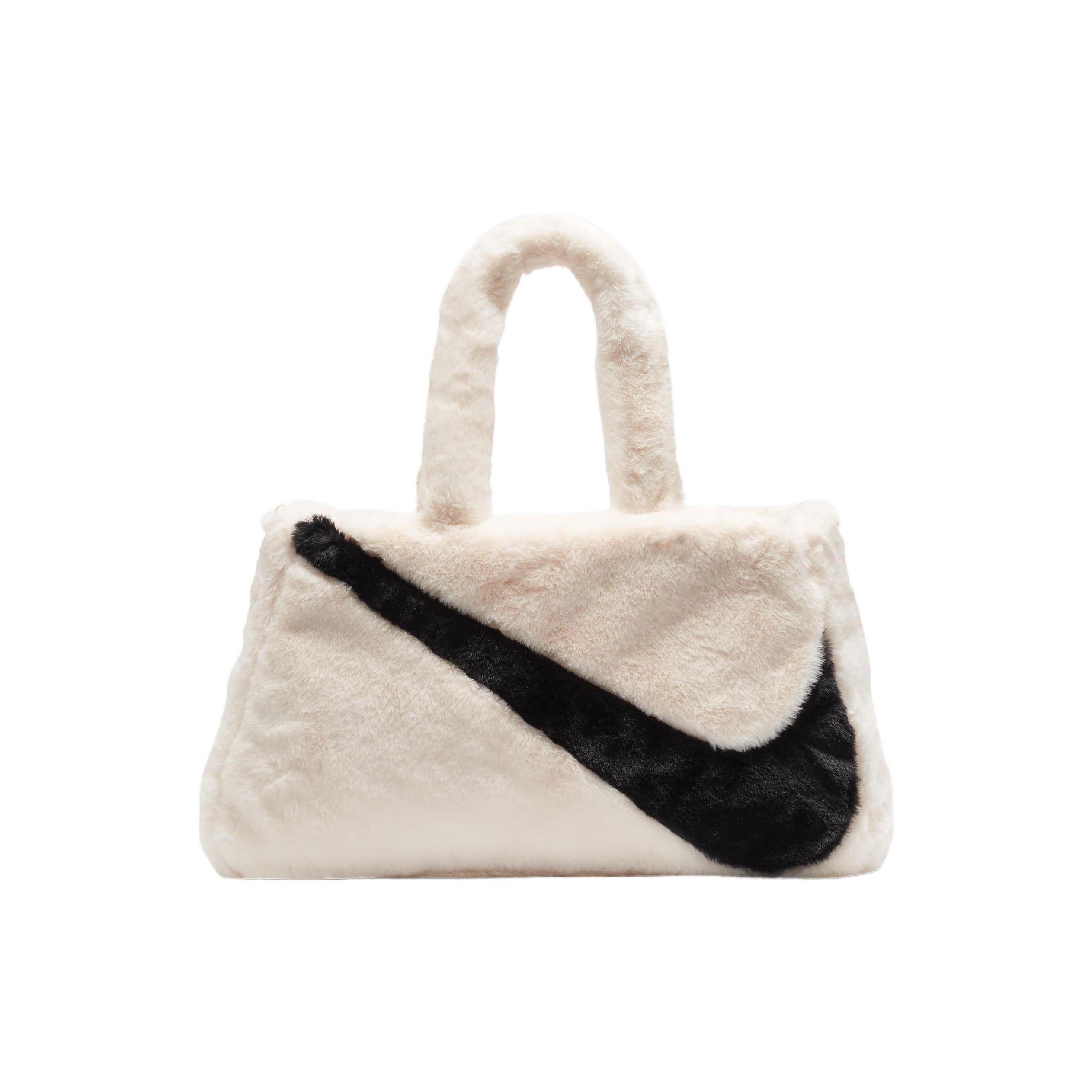 

Nike Logo Print Design Casual Versatile Large Capacity Polyester Tote Bag Shopping Bag Handbag Unisex tote bags Guava-Ice Black FB3050-838 Guava Ice & Black