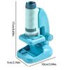 Kids Educational Microscope With Led Light Early Development Learning Science Experiment Toy