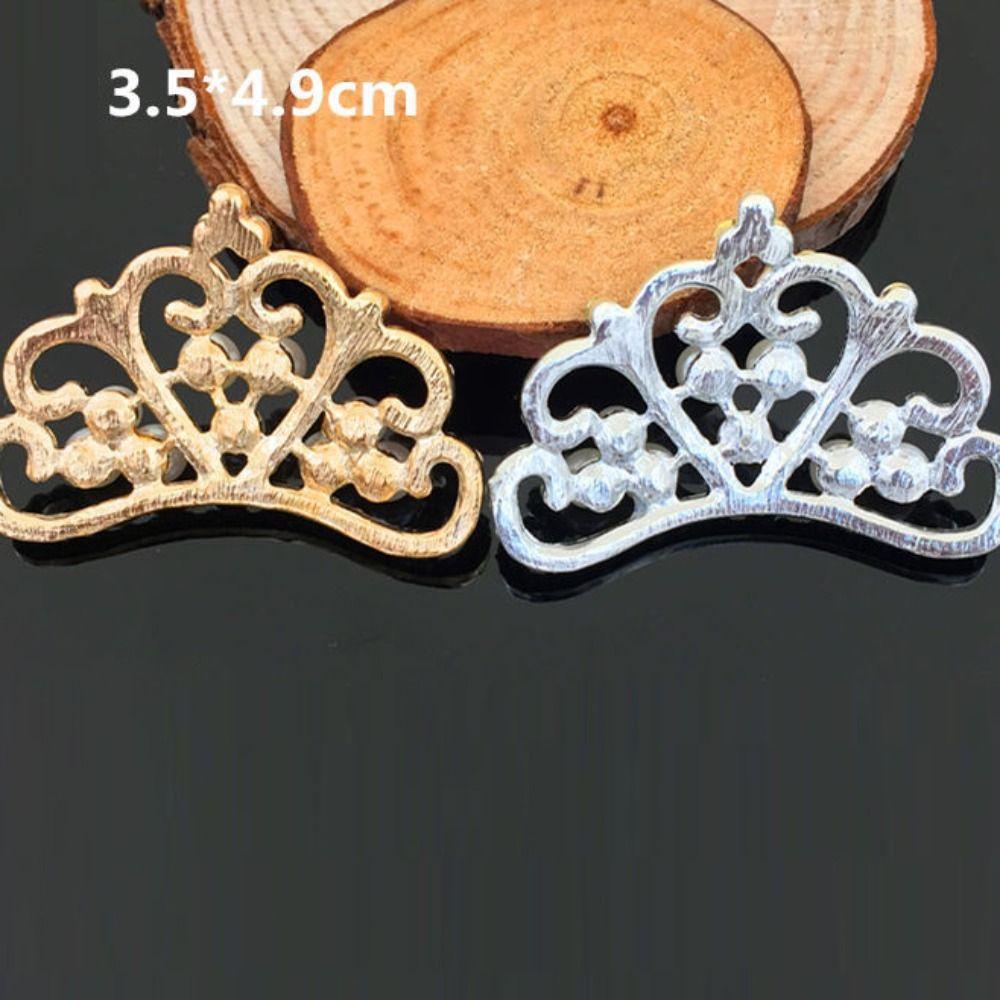 10Pcs Glamorous Crystal Pearl Crown Rhinestone Clothing Sewing Accessories  Bag