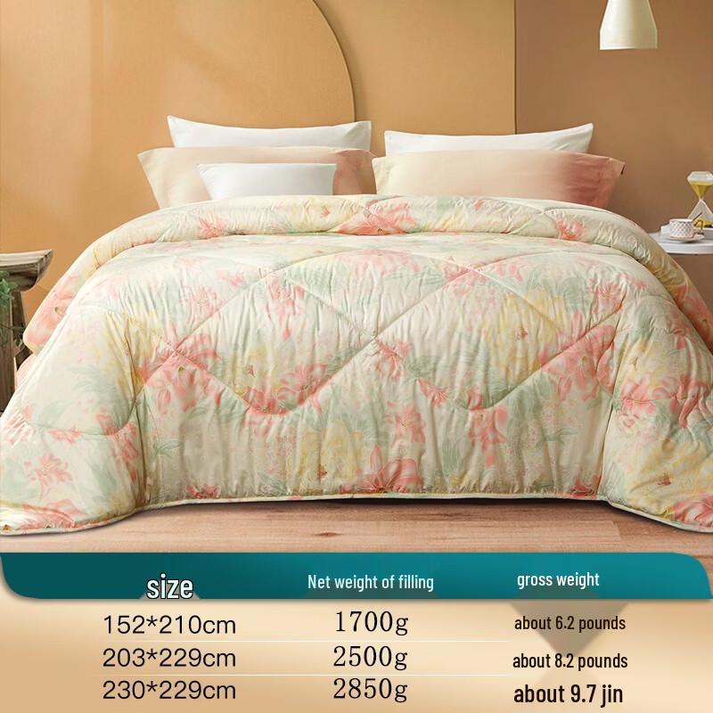 FUANNA Australian Wool Thick Printed Winter Quilt