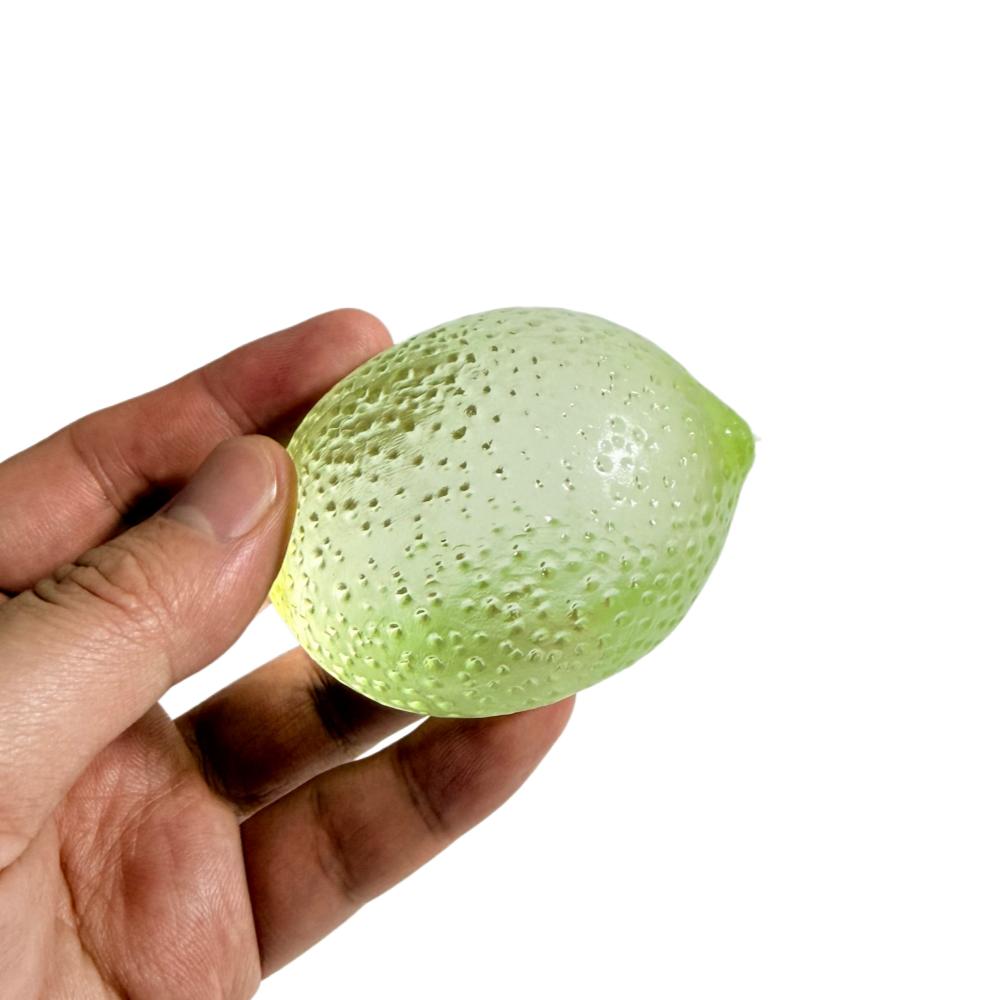 Stress Relief Toy Transparent Lemon Ball Squeeze Squishy Toy Fidget Toy Anxiety Relief Desk Toy Christmas Gift