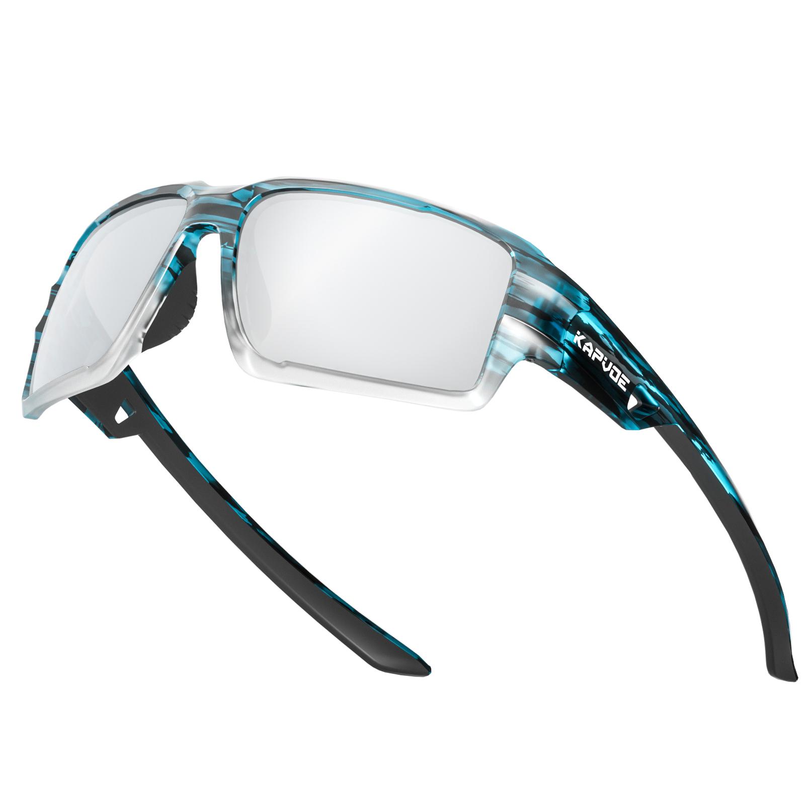 

Kapvoe Outdoor Sunglasses Men Women Sports Cycling Eyewear UV400 Protection Glasses Hiking Goggles Polarized Riding Eyewear