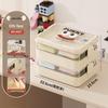 Pin Huan Divided Transparent Building Block Storage Box