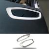 Stainless For Volvo S60 V60 2012-2020 L&R Air Outlet Vent Trim Dashboard Steel