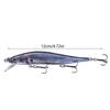 Hard Fishing Lures Sinking Minnow Swing Bait with 3D Realistic Eyes High-Resolution Body Details 12c