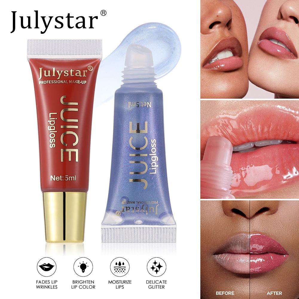 Long-lasting moisturizing lip gloss, nourishing tinted lip balm, plumping effect
