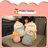 Dinosaur Plush Cushion: Soft Sleeping Backrest & Side Pillow Toy Gift