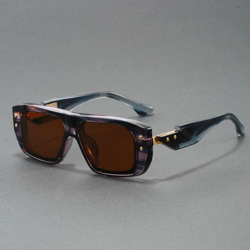 

New Fashion Vintage Brand Luxury Designer Sunglasses Men Women 2026 Rectangle Steampunk Shades Glasses Oversized Cool Sunglasses