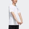 Adidas Neo Hand-Drawn Pattern Letter Print Sports Casual Short Sleeve T-Shirt Men T-Shirts White GJ8887