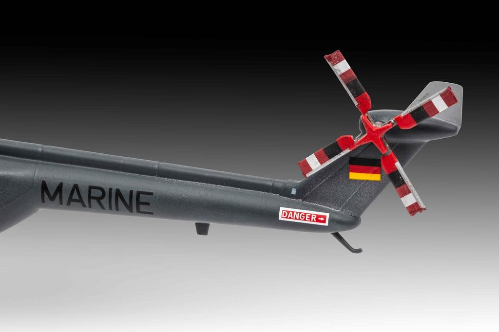 Germany Level Germany Westland Lynx Plastic Model 03805 1/72 MK.88A (Helicopter)