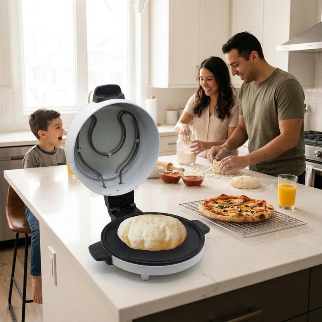 Electric Pizza Making Machine Nonstick Countertop Oven