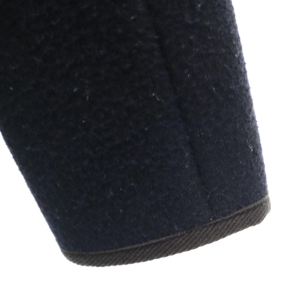 Danton Wool Blend Jacket 36 Navy Walnut Button Women Used