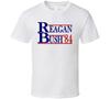 Reagan Bush 84 Campaign Politics Republican T Shirt