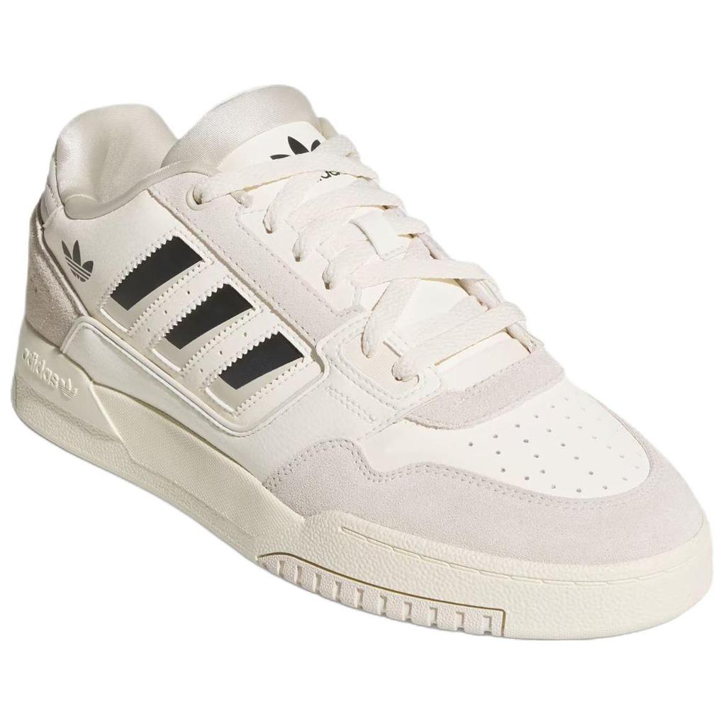 Adidas Originals Drop Step 2.0 Comfortable Low-Top Skate Shoes Unisex Sneakers Off-White KJ1108