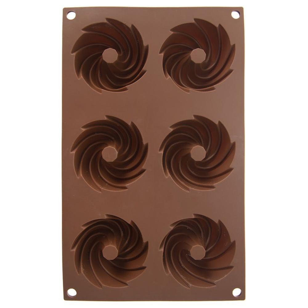 Silicone Muffin Pan Orion Sillinie 6-Cup 28x17cm