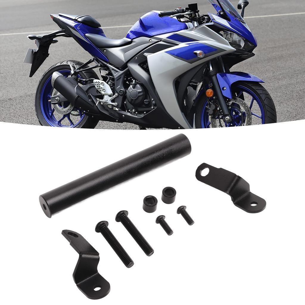 Motorcycle Navigation Bracket Phone Mount GPS Navigation Bracket Adapter Holder for YZF R25 YZF R3 2019‑2021