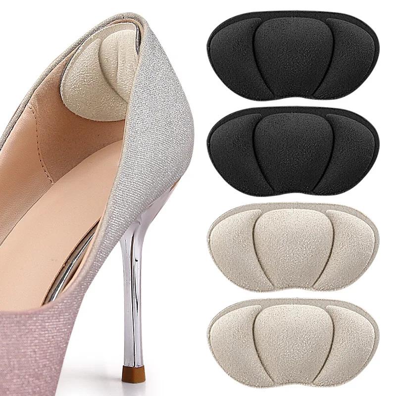 3Pair Heels Protector Insoles for Shoes Backs Heel Sticker Adjust Size Adhesive Non-slip Shoe Pads Pain Relief Foot Care Inserts