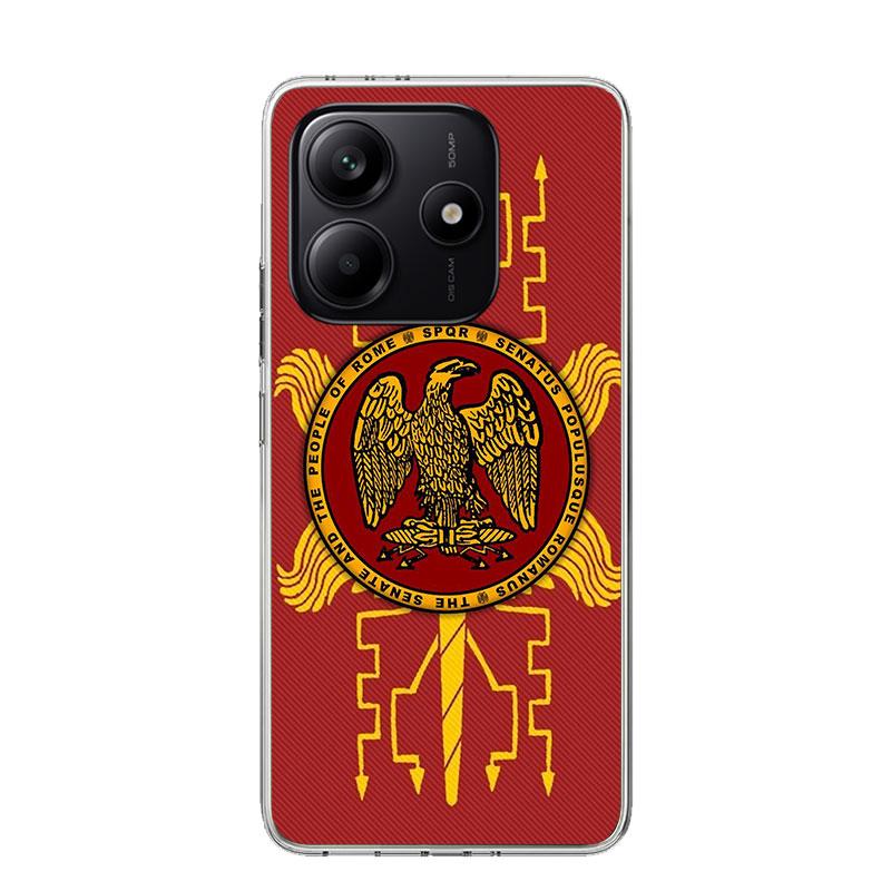SPQR Roman Imperial Legionv Phone Case For Xiaomi Redmi Note 15 14 13 12S 12 Pro Plus 11S 11E 11 11T 10S 10 Art Soft Pattern Cov