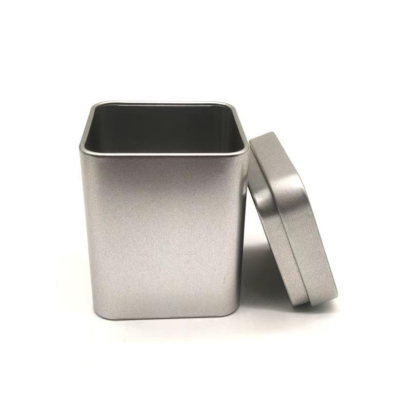 

Square Tinplate Can for Tea, Candy, Biscuits, and Food Packaging