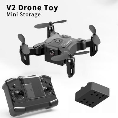 V2 Mini Drohne Fernsteuerung Flugzeug Neues Kinderspielzeug Flugzeug Feste Höhe Faltbarer Quadcopter RC Drohne Spielzeug Geschenke