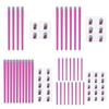 4/6/10/15x/Set Flower Nail Stamp Set Nail Art Stamp Pen Kits Nail Art Pen Set Nail Art Tool for Girls and Women