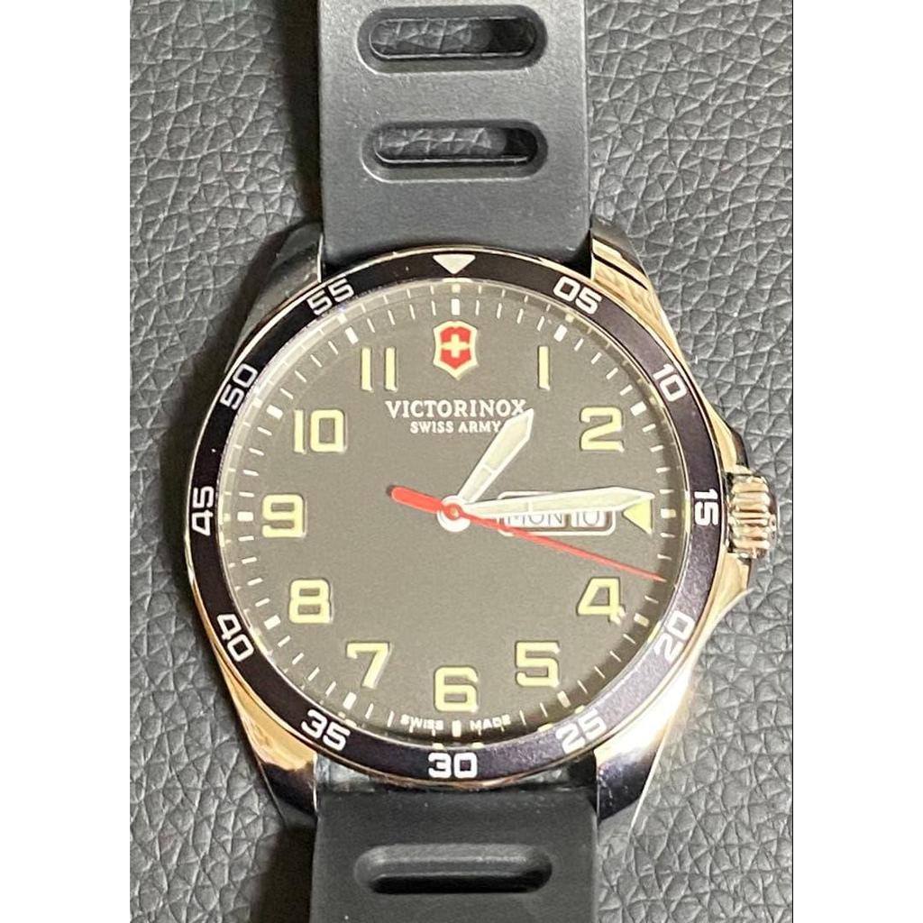 Used VICTORINOX Swiss Army Black Watch Working item ready for immediate use