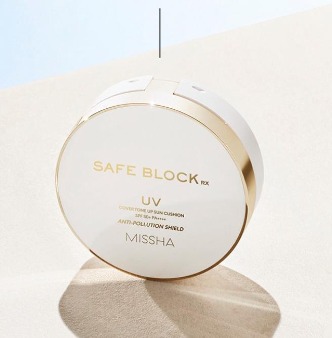 K-Beauty Tone-Up Cushion – MISSHA RX Sun Protection