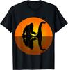 Bigfoot Riding On Nessie Loch Ness Monster Sasquatch Gift T-Shirt