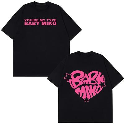 Young Miko Baby Miko Merch Fans T-Shirt Herren Damen Mode Ästhetisch Kurzärmelig Reine Baumwolle 2026 Frühling Sommer T-Shirts