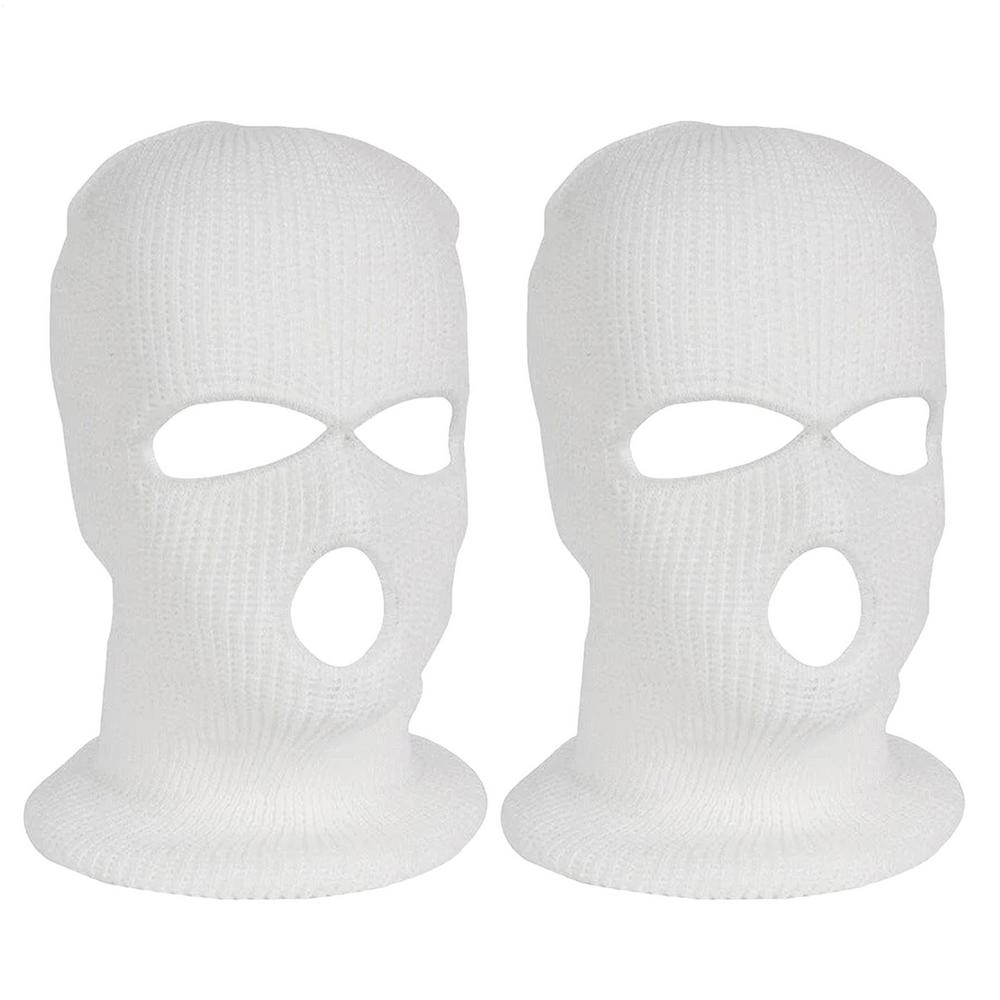 

2pcs Car Headrest Cover Decoration3-Hole Headrest Cover Funny Car Seat Head Cover Car Anti-Theft Warning Halloween Accessories