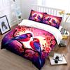 Romantic Bird-Themed Decorative Set Exquisite Three-Piece Bedding Set Gift For Kids And Adults