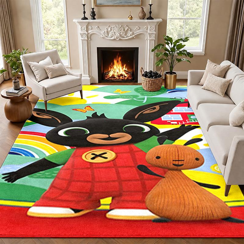 Bing Carpet Door Mat for Living Room or Bedroom Protective Mat Under Chair Office Decoration Christmas Gift Birthday Present