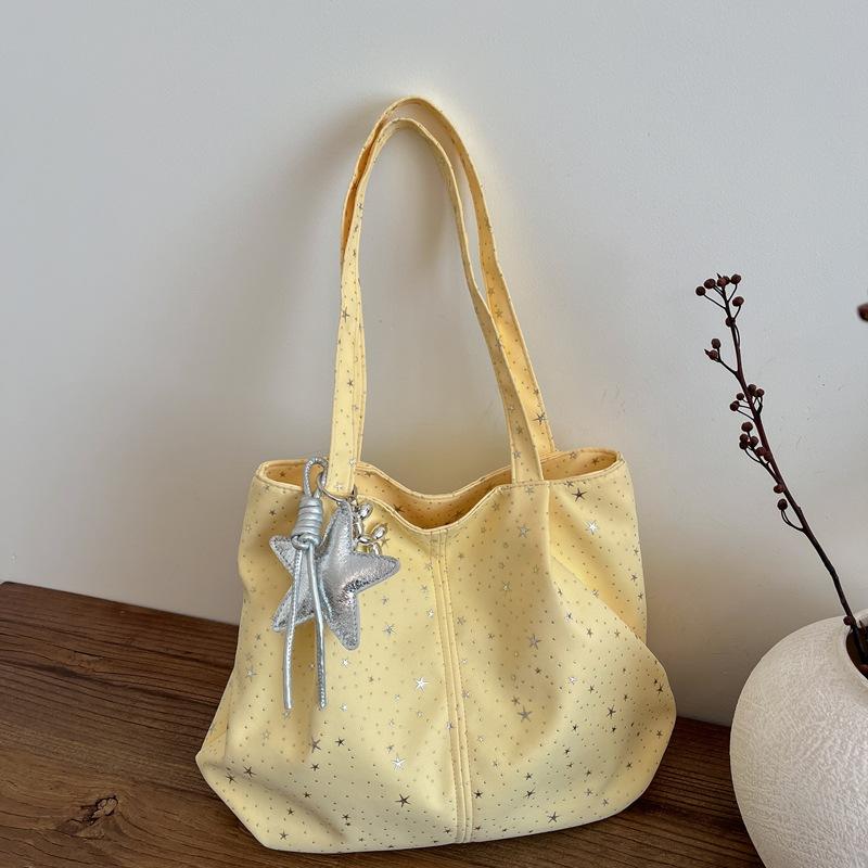 New Korean Shoulder Bag Design Sense Versatile Tote Bag Daily Leisure Travel Large Capacity Portable Shoulder Bag