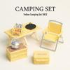 Mini Dollhouse Accessories: Bedroom & Kitchen Play Furniture Set