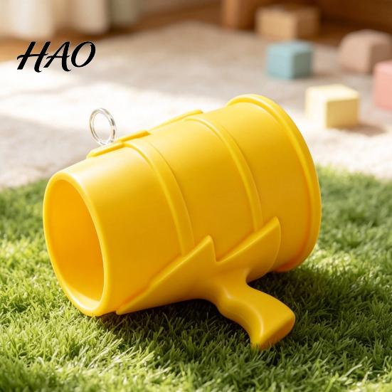 Interactive Air Cannon Toy Handheld Toy, No Battery Required Shooter Prank Launcher Science Experiment for Indoor Outdoor Single Shot