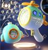 Máquina de Bolhas Planeta Popular Infantil Totalmente Automática Elétrica Brinquedo de Soprar Bolhas