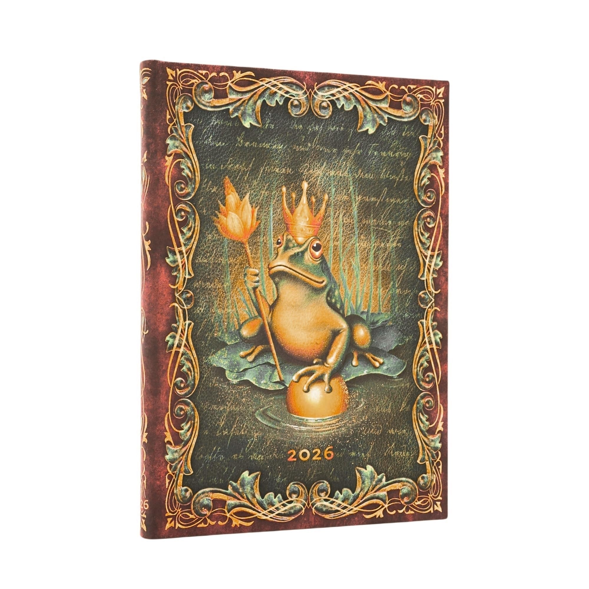 

Paperblanks 2026 Diary English Edition Hardcover The Brothers Grimm, Frog Prince Midi DE0763-1