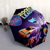 1pc Rocket LeagueVehicles Themed High-quality Umbrella,Automatic Opening and Closing Umbrella,Multi-functional Umbrella G0811381