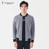 TRIES Men's Slim Fit Baseball Collar Casual Jacket